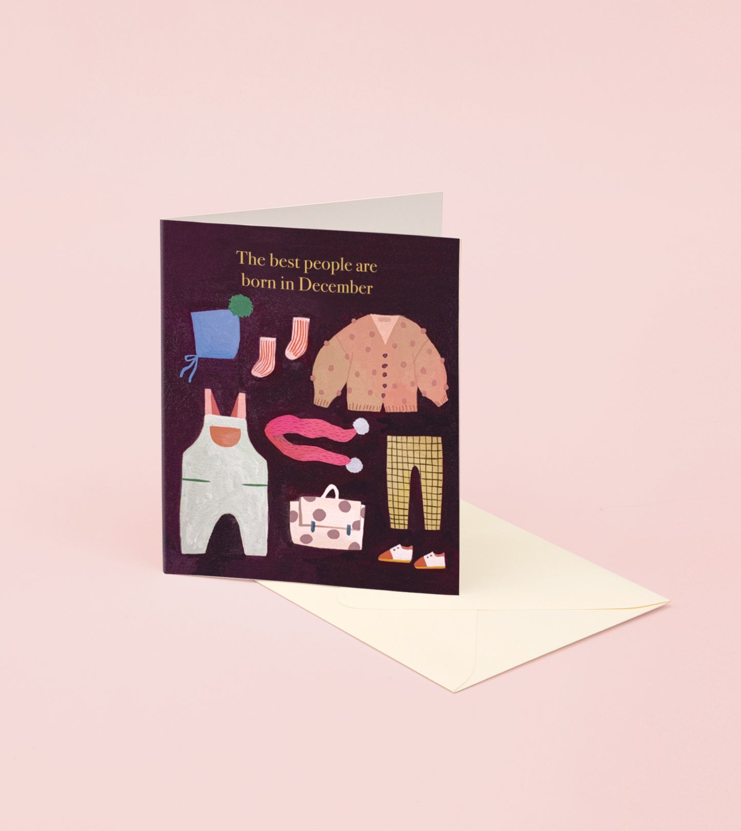 The Best People Are Born in December Birthday Card