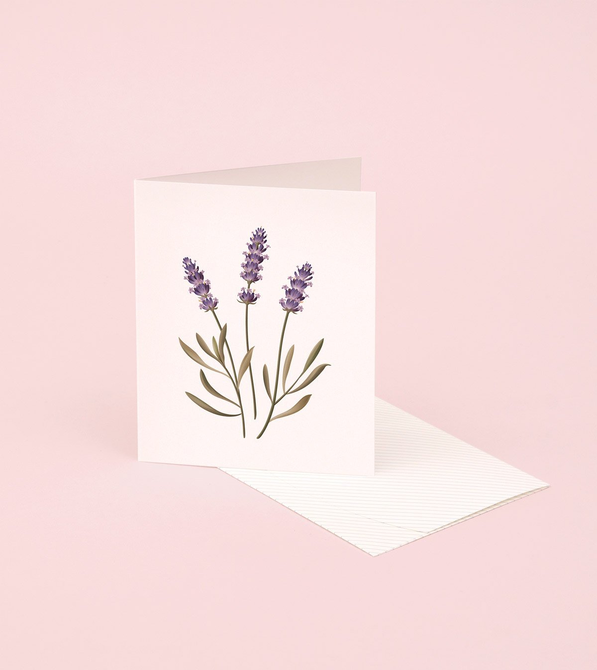 Botanical Scented Card - Lavender - SG10 - Clap Clap