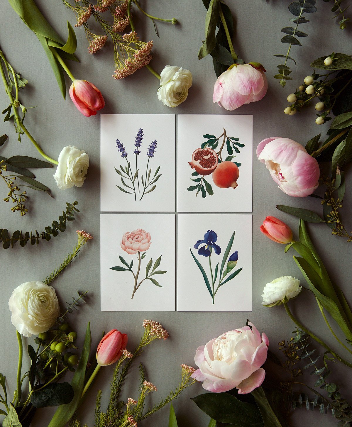 Botanical Scented Card - Lavender - SG10 - Clap Clap