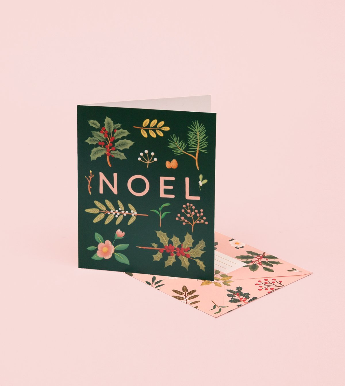 Holiday Plants Noel Card - Green - GH22 - Clap Clap